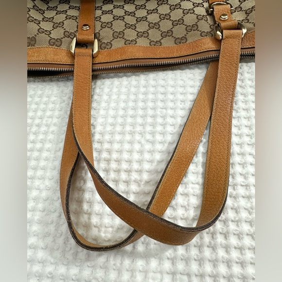 🤎Gucci Abbey Monogram Zip Tote-has wear - Picture 14 of 15